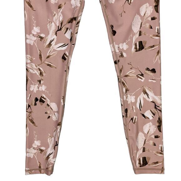 Anthropologie All Fenix Leggings Sz M Pink High Rise Active Sporty Yoga Pull On - Picture 4 of 14